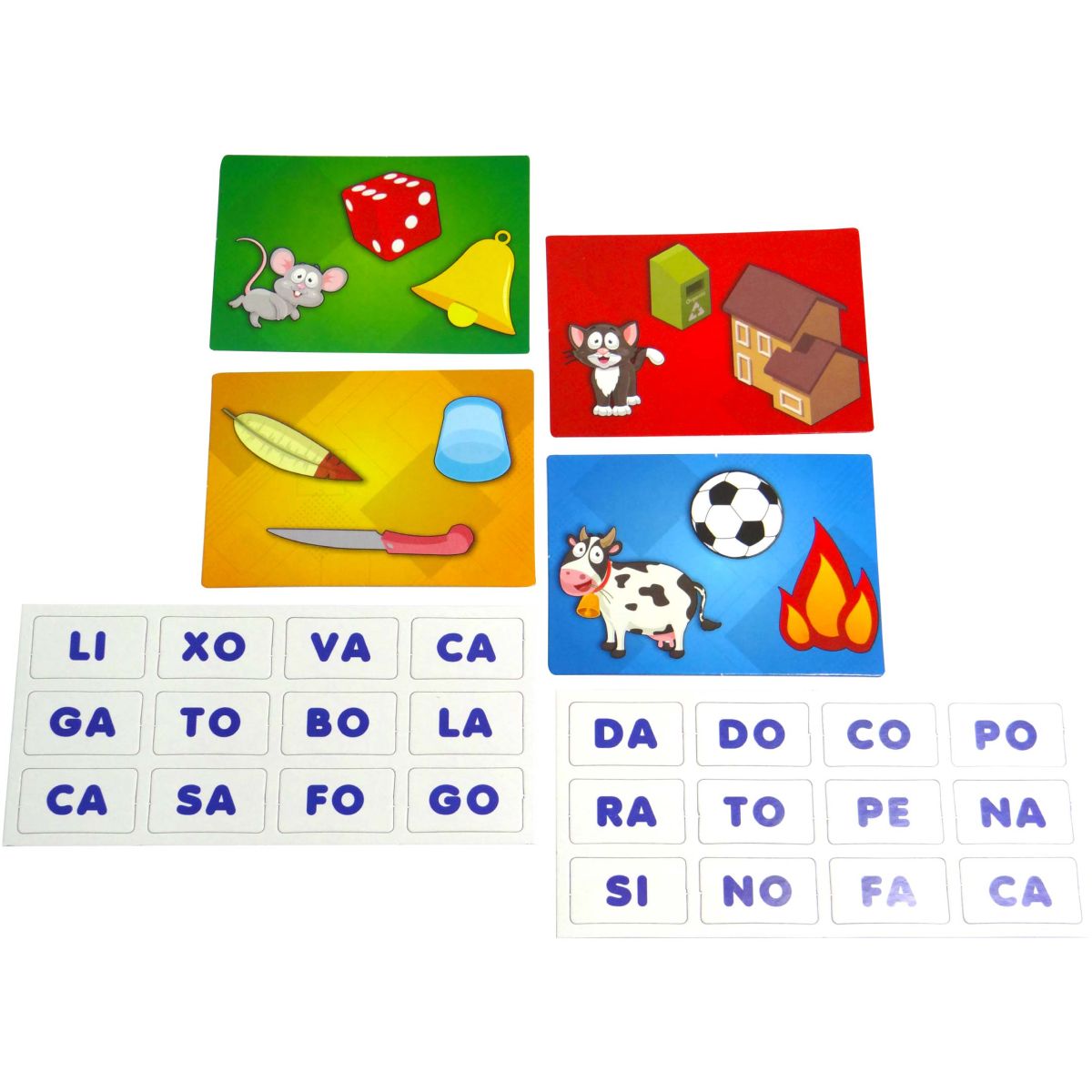 Jogo Infantil Educativo Aprendendo O Alfabeto 26 Peças Coluna - Papelaria  Criativa