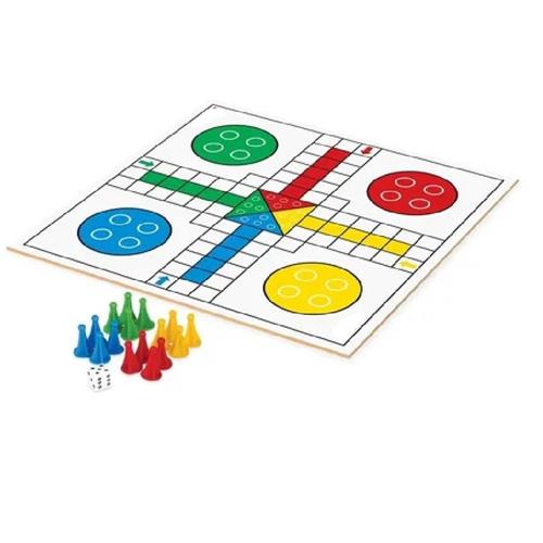 Jogo De Tabuleiro Ludo Clássico Edição Especial