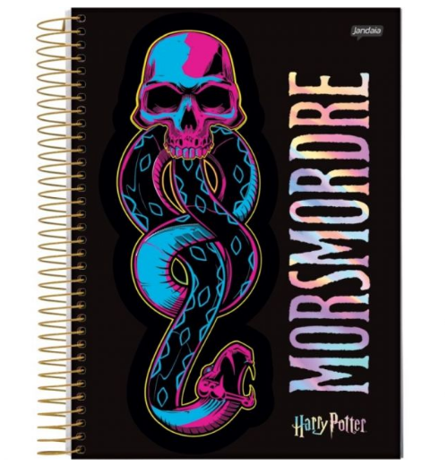Kit 2 Cadernos Harry Potter Spells E Dormiens 10 Matérias 200