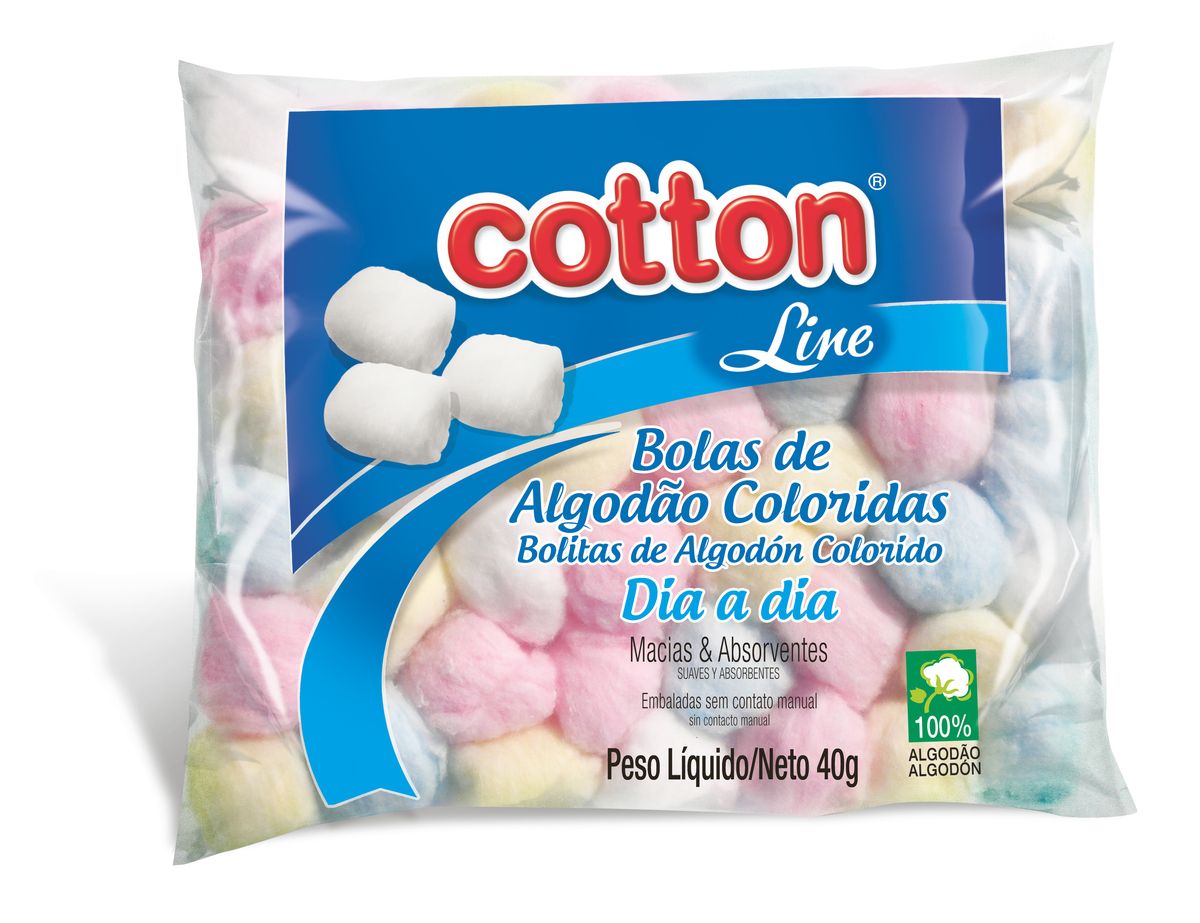 Algodão Colorido Cotton Line – Papelaria Castelo