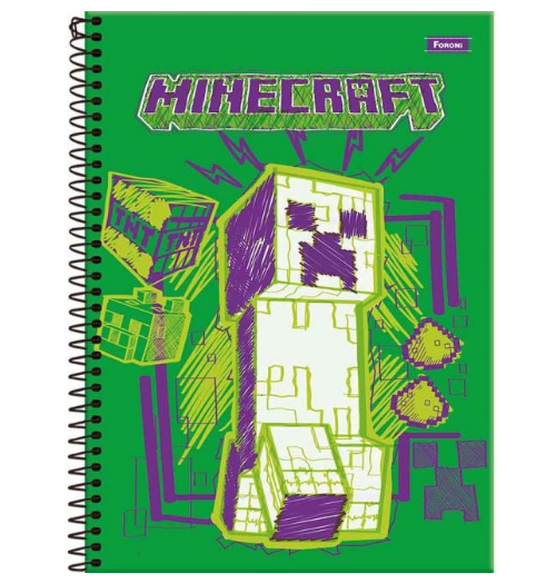 Kit 5 Cadernos De Colorir Authentic Games Minecraft em Promoção na