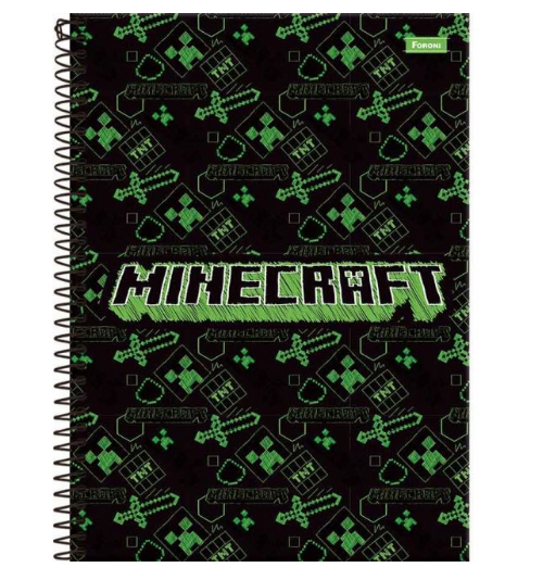 Kit 5 Cadernos De Colorir Authentic Games Minecraft em Promoção na