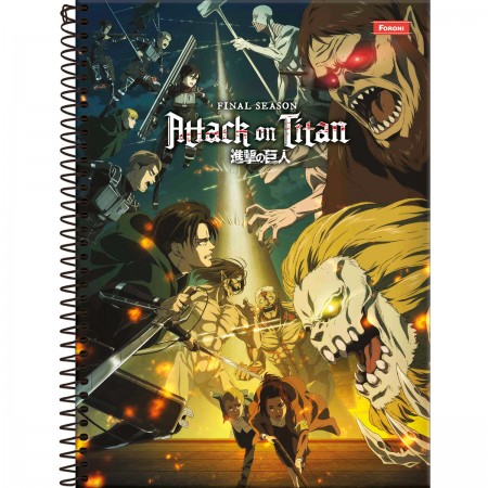 Caderno A5 Ursinhos Fofos Gourmet Attack Tem c/ 80fls