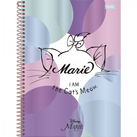 Caderno de desenho Gatinha Marie